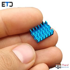 هیت سینک SMD با چسب سایز 14x10x5mm