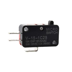 میکروسوئیچ 15A 250VAC مدل V-15-1C25