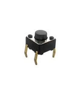 تک سوئیچ چهار پایه  6x6x6mm (بسته 10 تایی)