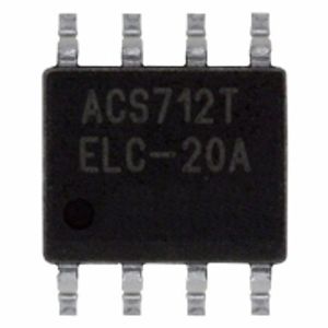 سنسور جریان اثر هال 20 آمپر ACS712ELCTR-20A محص...