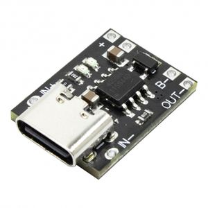 شارژر باتری لیتیومی Type-C مینی مدل TP4056