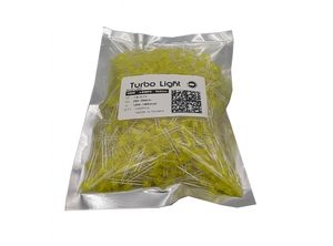 OVAL LED زرد 5mm برند Turbo Light تایوان بسته 1000 تایی
