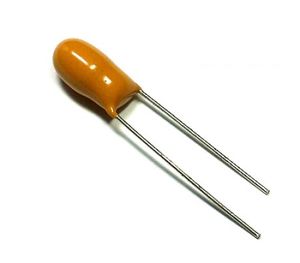 خازن تانتال 100nF 25V