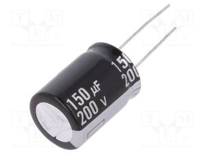 خازن الکترولیتی 150uF 200V