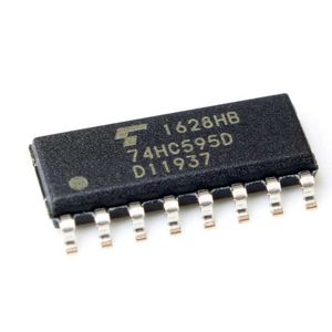 آیسی 74HC595 با پکیج SO-16