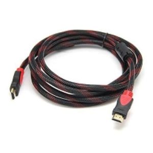 کابل دو سر  HDMI مشکی 1.5 متر بافت دار