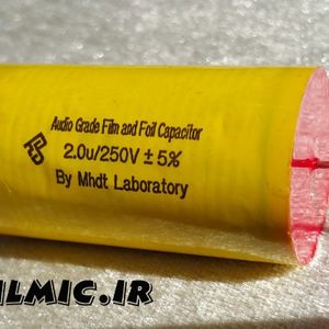 خازن های گرید صوتی 2 میکرو فاراد 250 ولت به سفارش Mhdt Laboratory تایوان