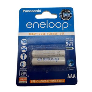 باتری نیم قلمی پاناسونیک مدل ENELOOP بسته 2 عددی