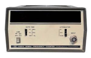 فرکانس متر HP381A