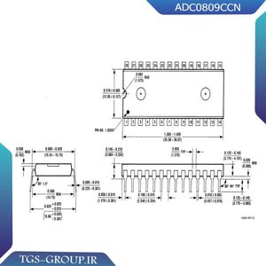 مبدل ADC0809CCN