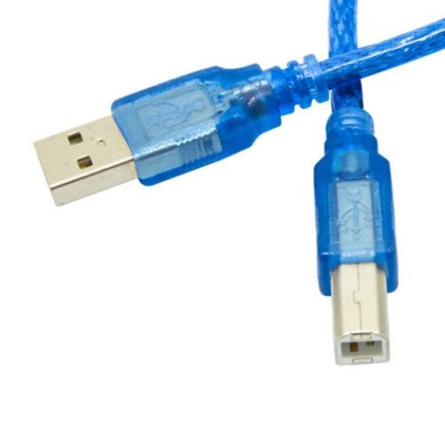 کابل USB A به USB B شیلدار (پرینتری) طول 50 سانتی متر