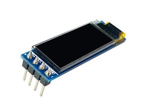 LCD oled 0.91  inch 128*32  آبی  I2c (کشیده)