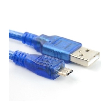 کابل micro USB شیلددار 30 سانتیمتری