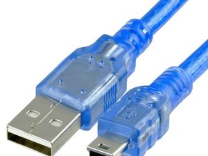 کابل آردوینو نانو (mini usb) 30 سانتی متر