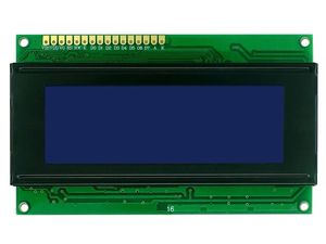 نمایشگر lcd کاراکتری 20*4 آبی