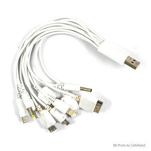 کابل تبدیل شارژر usb یک به ده (تبدیل اختاپوسی)