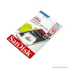 کارت حافظه میکرو اس دی 16 گیگ کلاس 10 برند SanDisk سرعت 80MB/s