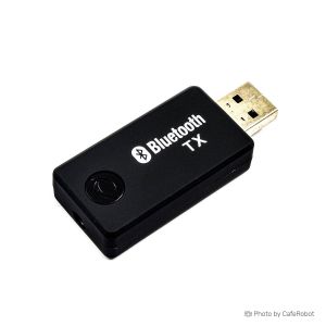 دانگل USB فرستنده صوتی بلوتوث دارای ورودی صدا 3.5 میلیمتری