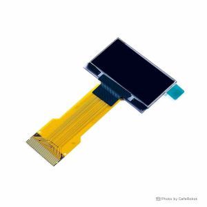 نمایشگر OLED تک رنگ آبی 1.29 اینچ دارای ارتباط SPI/IIC/Parallel و چیپ درایور SSD1315 با کابل فلت 30 پین Plug In