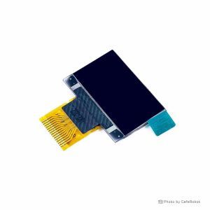 نمایشگر OLED تک رنگ سفید 0.96 اینچ دارای ارتباط SPI و چیپ درایور SSD1315 با کابل فلت 15 پین