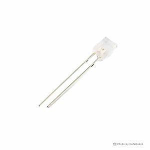ال ای دی مربعی تخت شفاف سفید 2x5x7mm