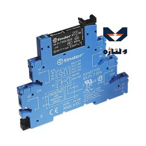 رله PLC SSR /EMR/finder 39.11.00 به همراه پایه