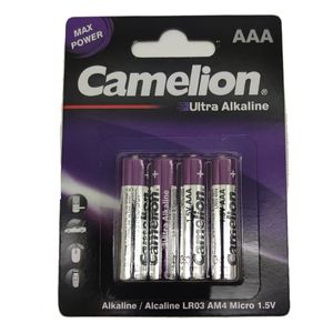 باتری نیم قلمی آلکالاین camelion مدل  Ultra Alkaline