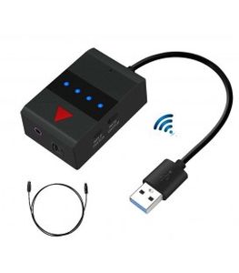 فرستنده صدا بلوتوثی اپتیکال، USB و AUX مدل TX12S