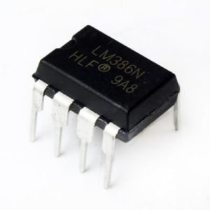 LM386N, 1W Audio Amplifier, DIP-8