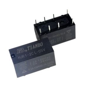 Relay 5V 1A 2C 8PIN, Low Signal Relays - PCB, Through-hole