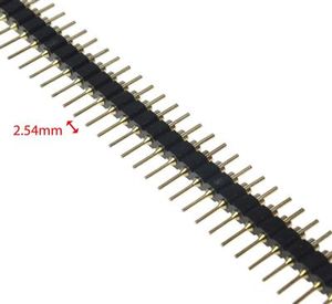 PIN HEADER 1*40 MALE MILITARY