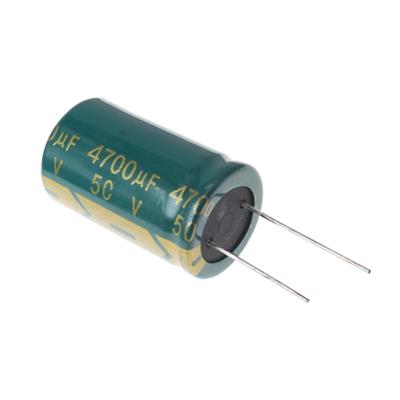 4700UF/50V-22X35-105C-GREEN