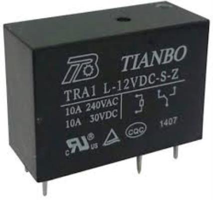 RELAY 12V 10A 1C 5PIN K