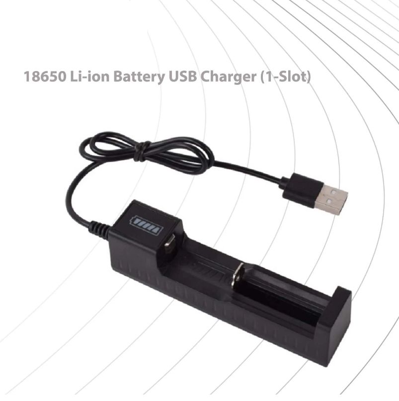 شارژر باتری لیتیوم یون تکی مدل USB-001U