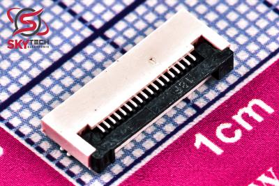 FPC connector 0.5MM/18P/Under the flip (cover)