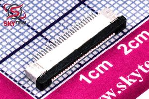 FPC CONNECTOR 0.5MM-28P-PULL DOWN-BOTTOM CONTACT