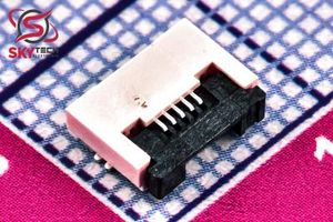 FPC connector 0.5MM-5P-Under the flip (cover)