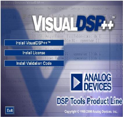 VISUAL DSP++ 2.0 BLACKFIN