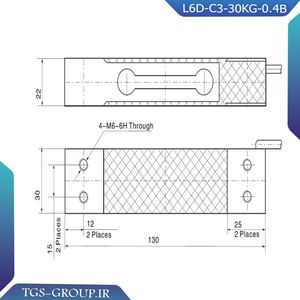 لودسل زمیک L6D-C3-30KG-0.4B