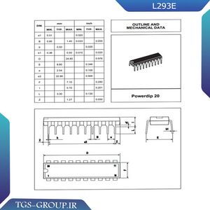 آی سی درایور L293E