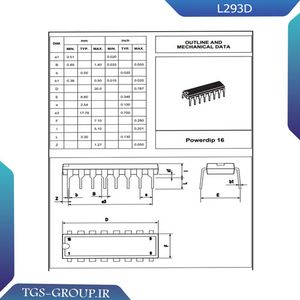 آی سی درایور L293D