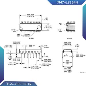 آی سی DM74LS164N