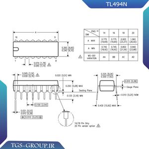 آی سی TL494N
