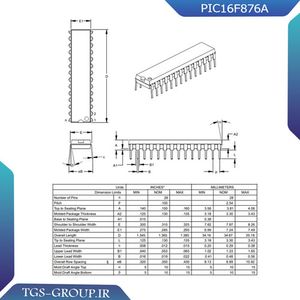 آی سی PIC16F876A