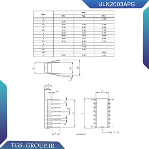 آی سی ULN2003APG