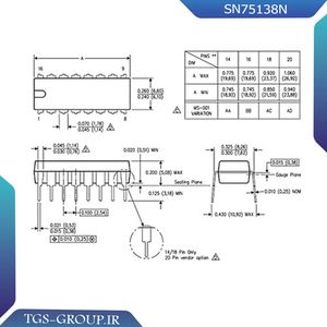 آی سی SN75138N