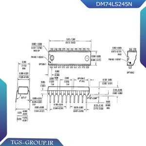 آی سی DM74LS245N