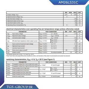 آی سی درایور AM26LS31C