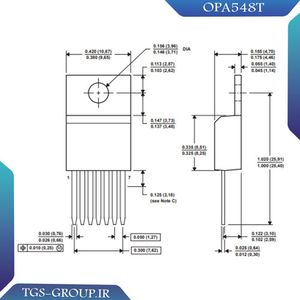 آی سی تقویت کننده OPA548T