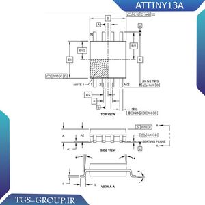 میکروکنترلر ATTINY13A